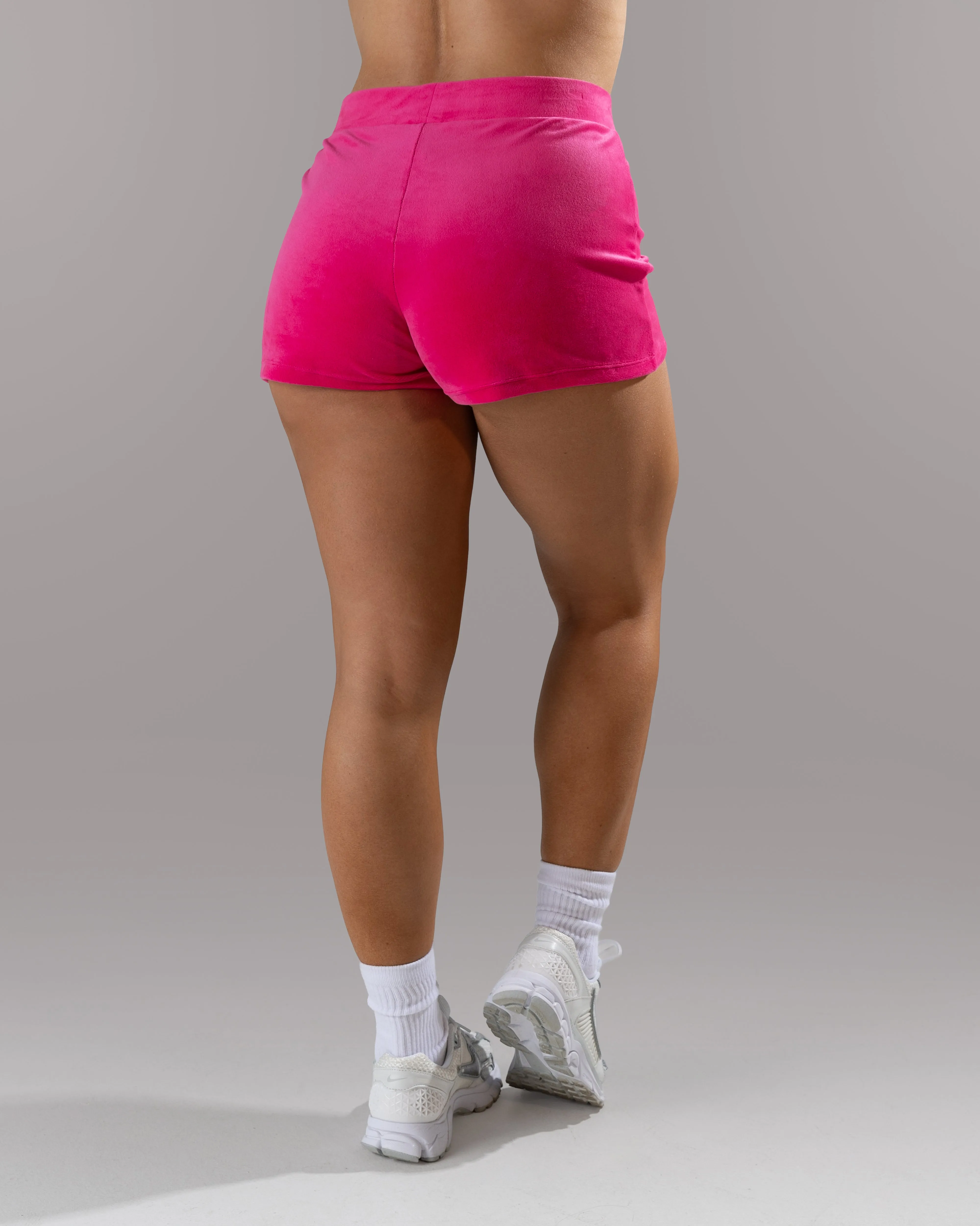 yoga clothing FoldableDesign Velour Short - Bloom