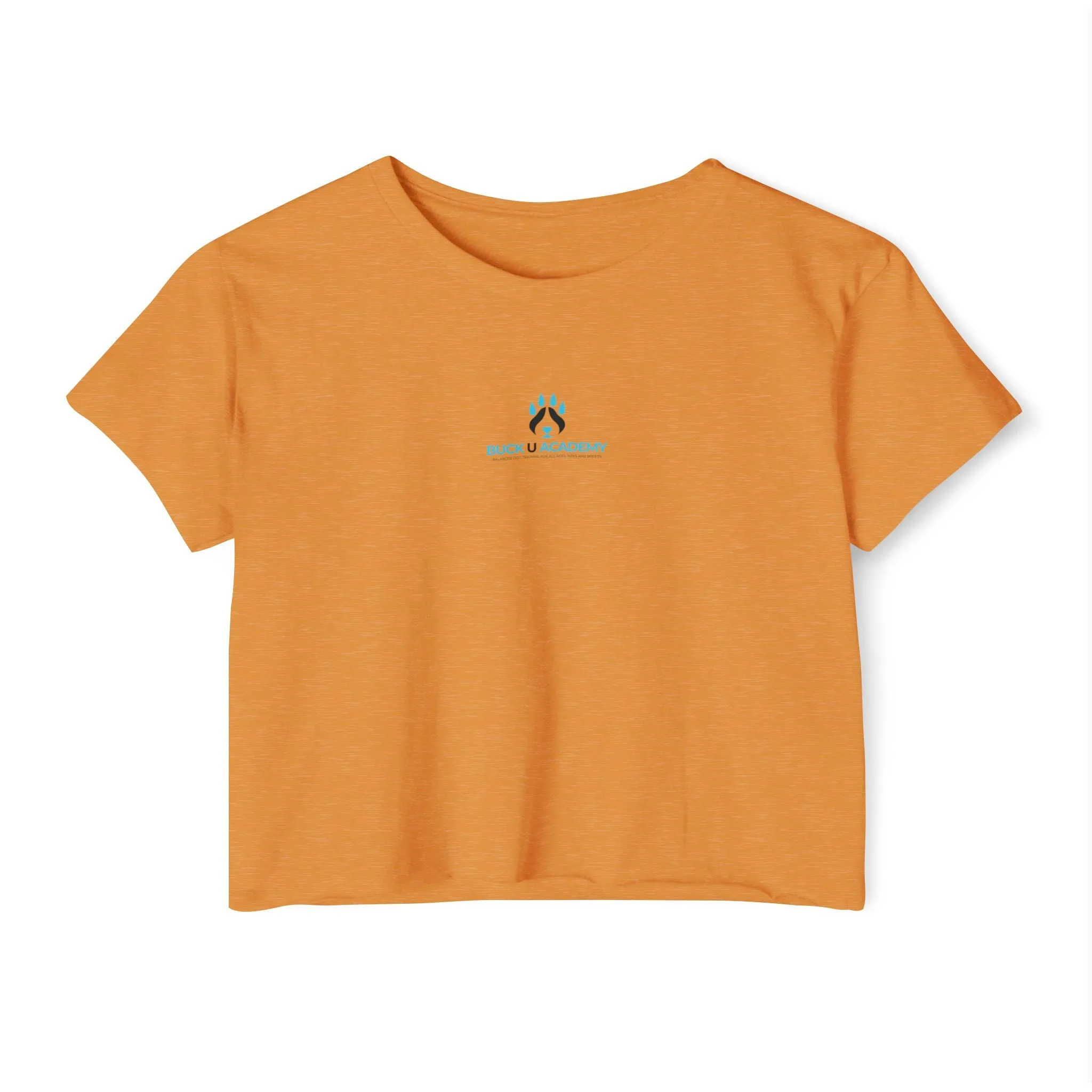 Button Down Women's Festival Crop Top