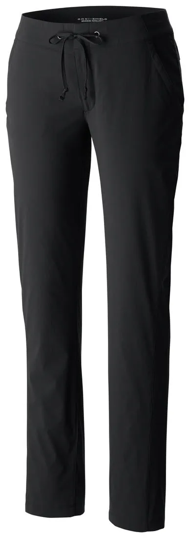 Columbia Women Black Anytime Outdoor Lined Pant (Sun Protection) Crossfit Shorts