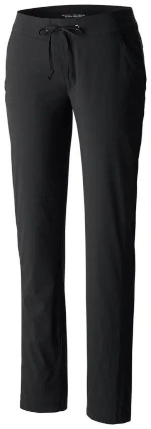 Columbia Women Black Anytime Outdoor Lined Pant (Sun Protection) Crossfit Shorts