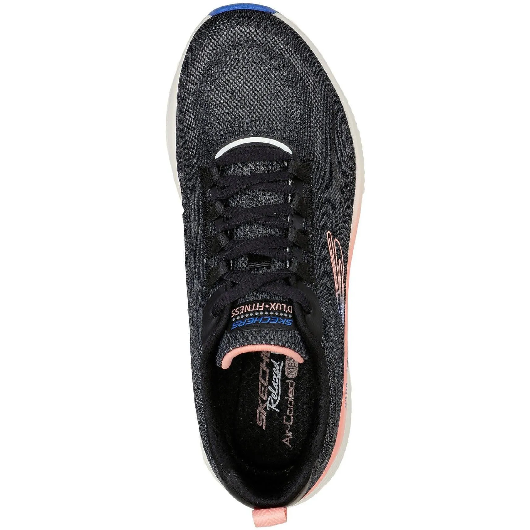 Skechers D'Lux Fitness Womens Training Shoes - Black Performance Everyday
