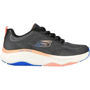Pond Walk Skechers D'Lux Fitness Womens Training Shoes - Black