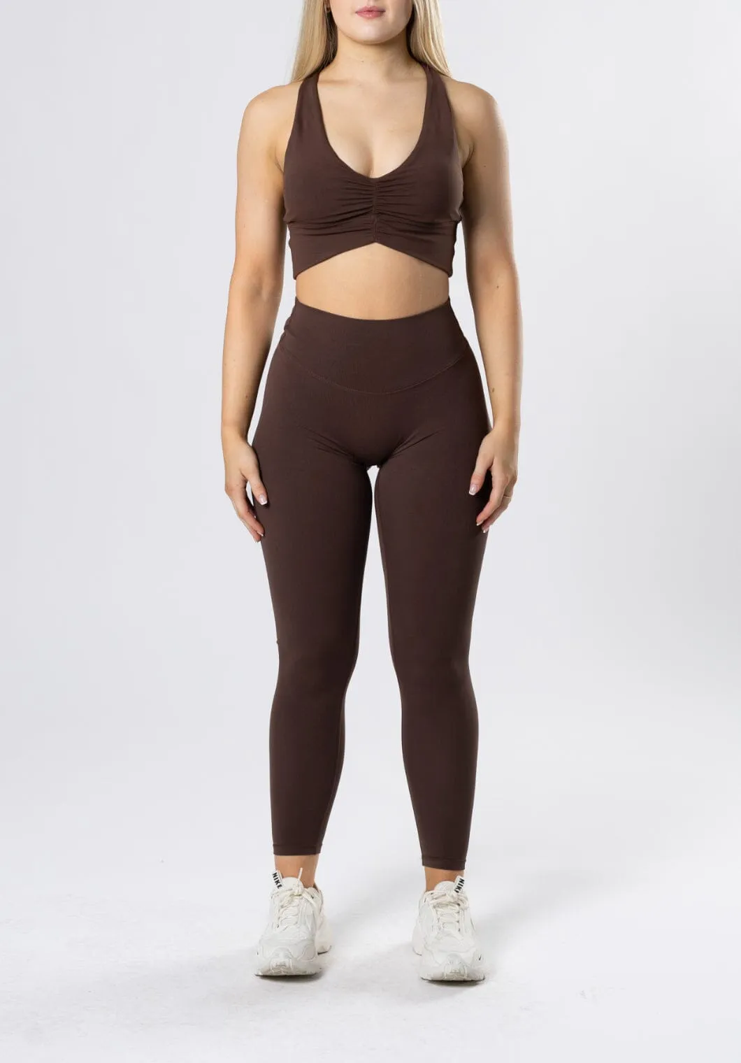 Reluna Original Sculptseam? Plus Legging Walnut Active Lifestyle Compression Support Comfort Seeker Shape Retain