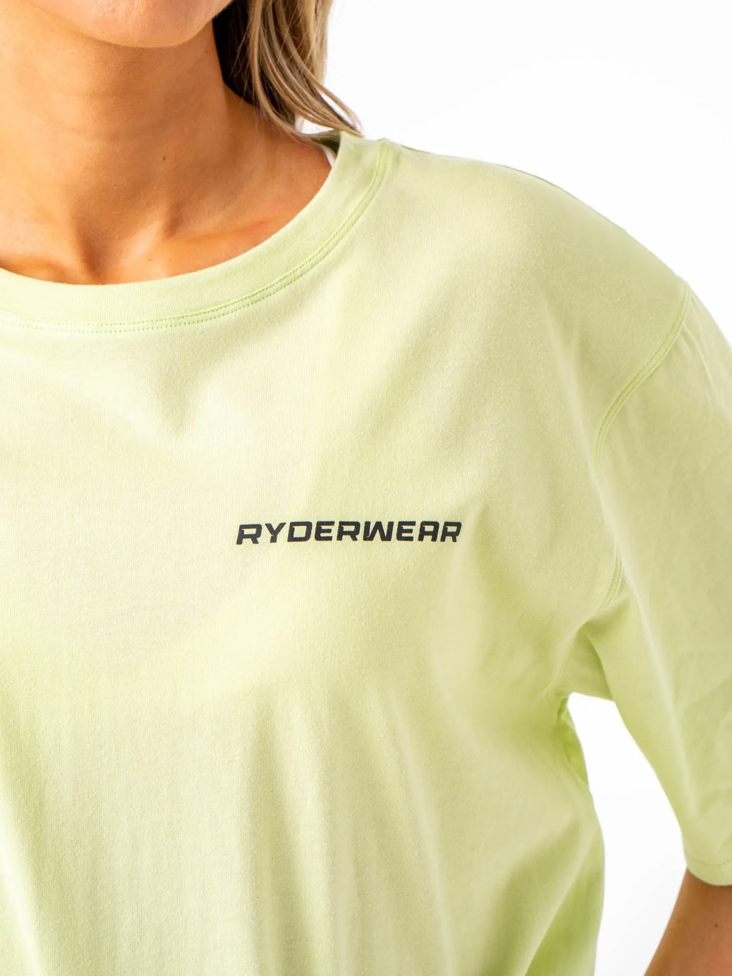 Energy Oversized T-Shirt - Lime RecycledBlend Seasonal Wear