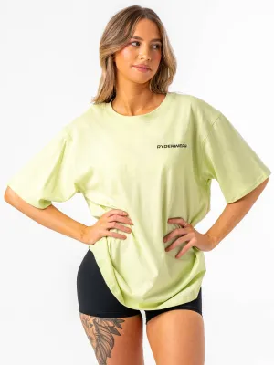 Workout Gear Energy Oversized T-Shirt - Lime