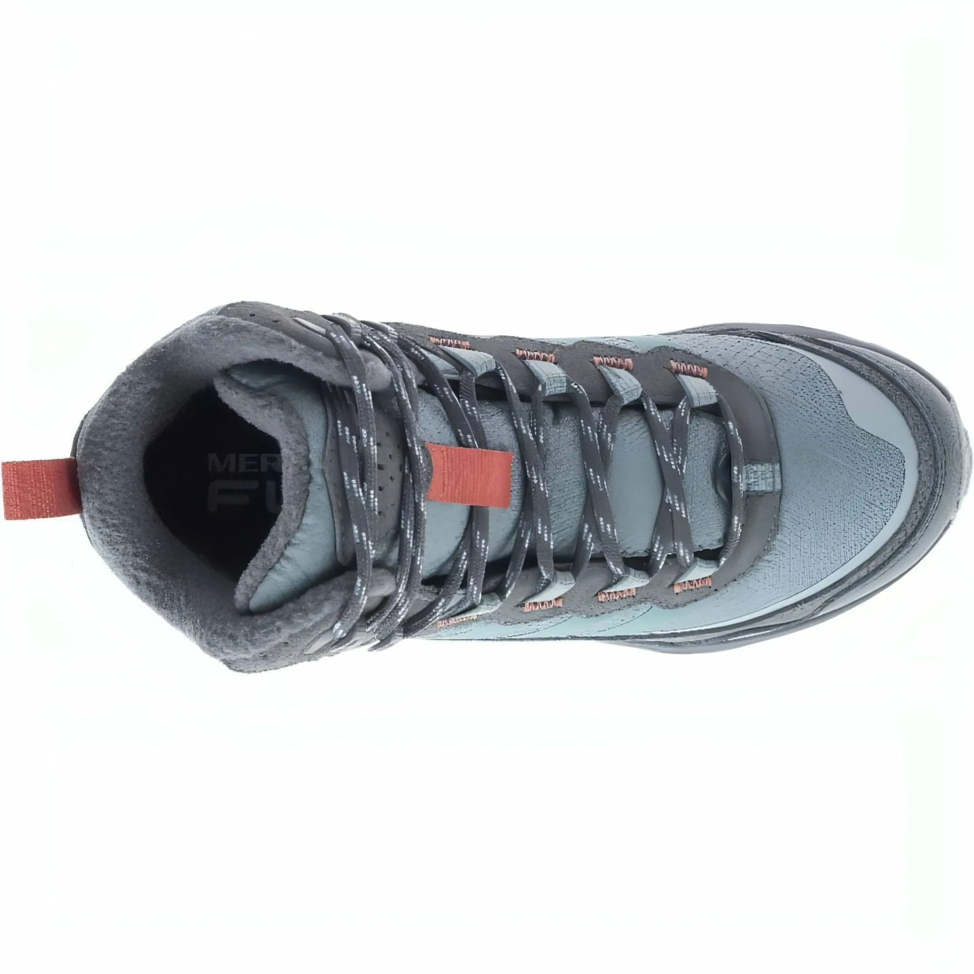 Step Tall Light Run Merrell Moab Speed Thermo Mid Waterproof Womens Walking Boots - Grey