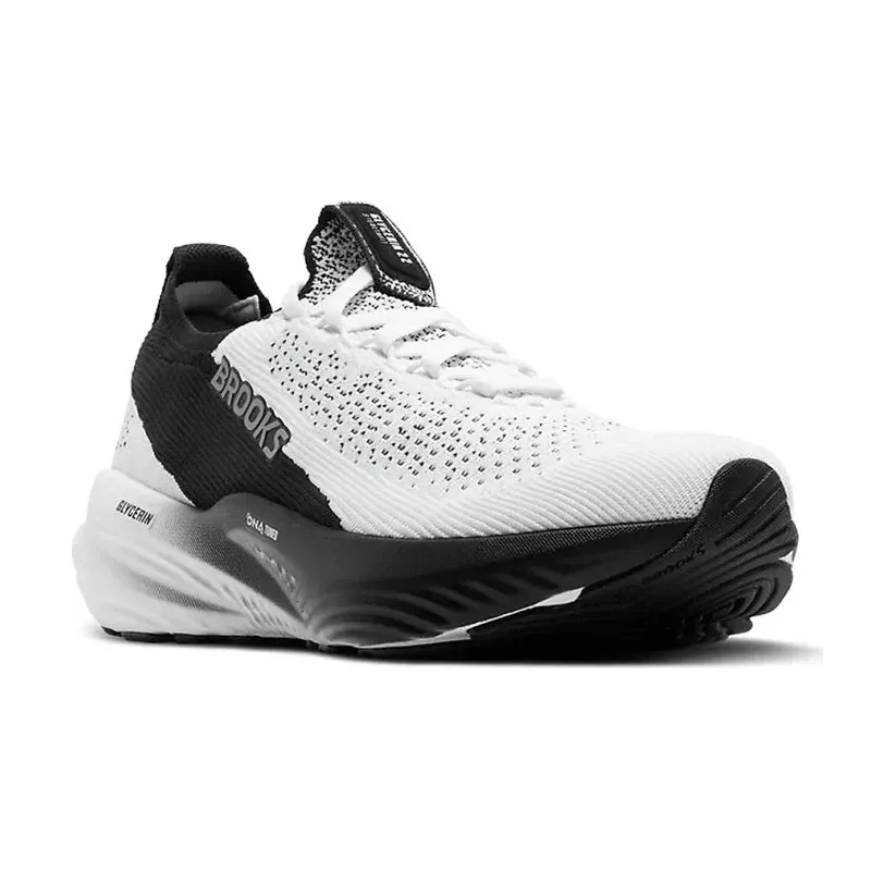 Women's Glycerin Stealthfit 22 White/Grey/Black Slip Resistant Design City Pace