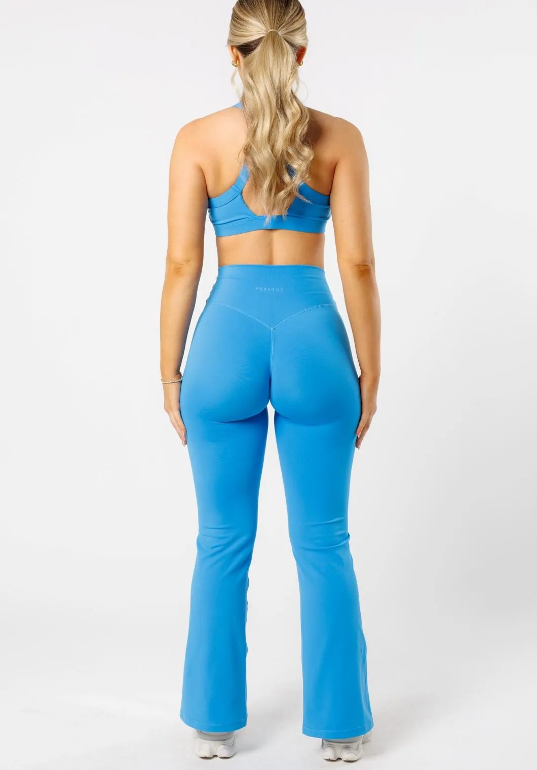 Multi Panel Construction Reluna? Front Slit Sculptseam? Flare Leggings 31" Starstruck