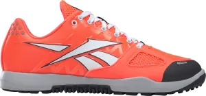 Reebok Nano 2 Womens Training Shoes - Orange Run Free Busy Path