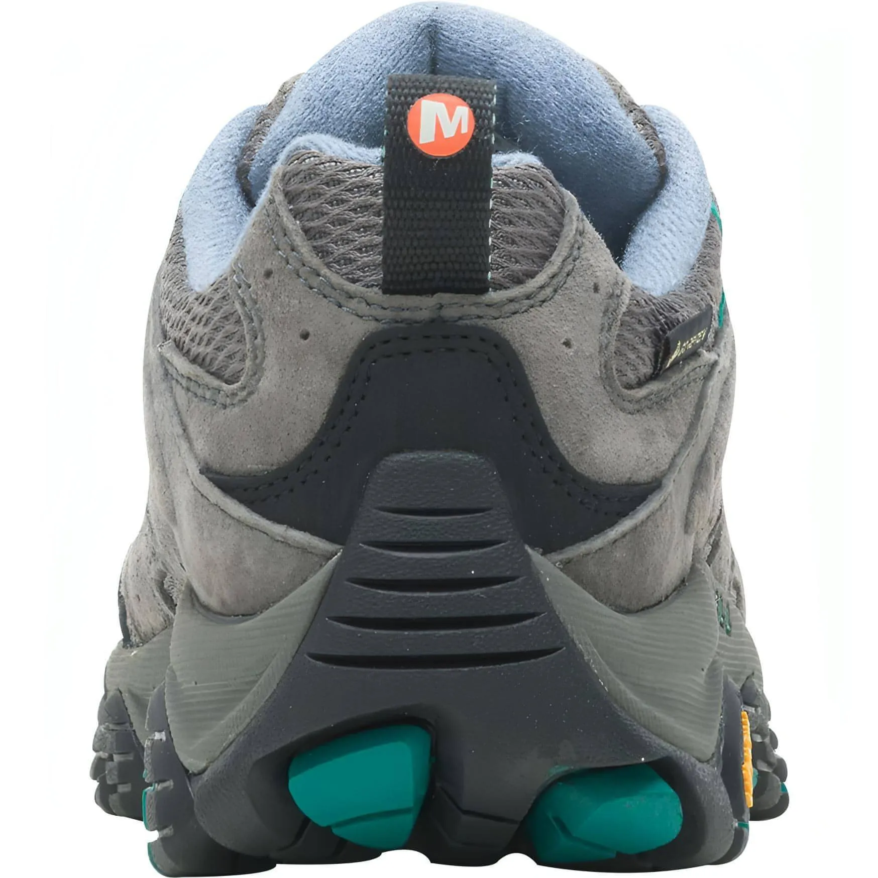 Tech Knit Long Lasting Outsole Durability Merrell Moab 3 GORE-TEX Womens Walking Shoes - Grey