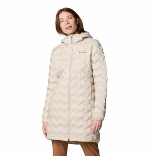 Columbia Women Beige HEAT SEAL Delta Ridge II Down Jacket Pink