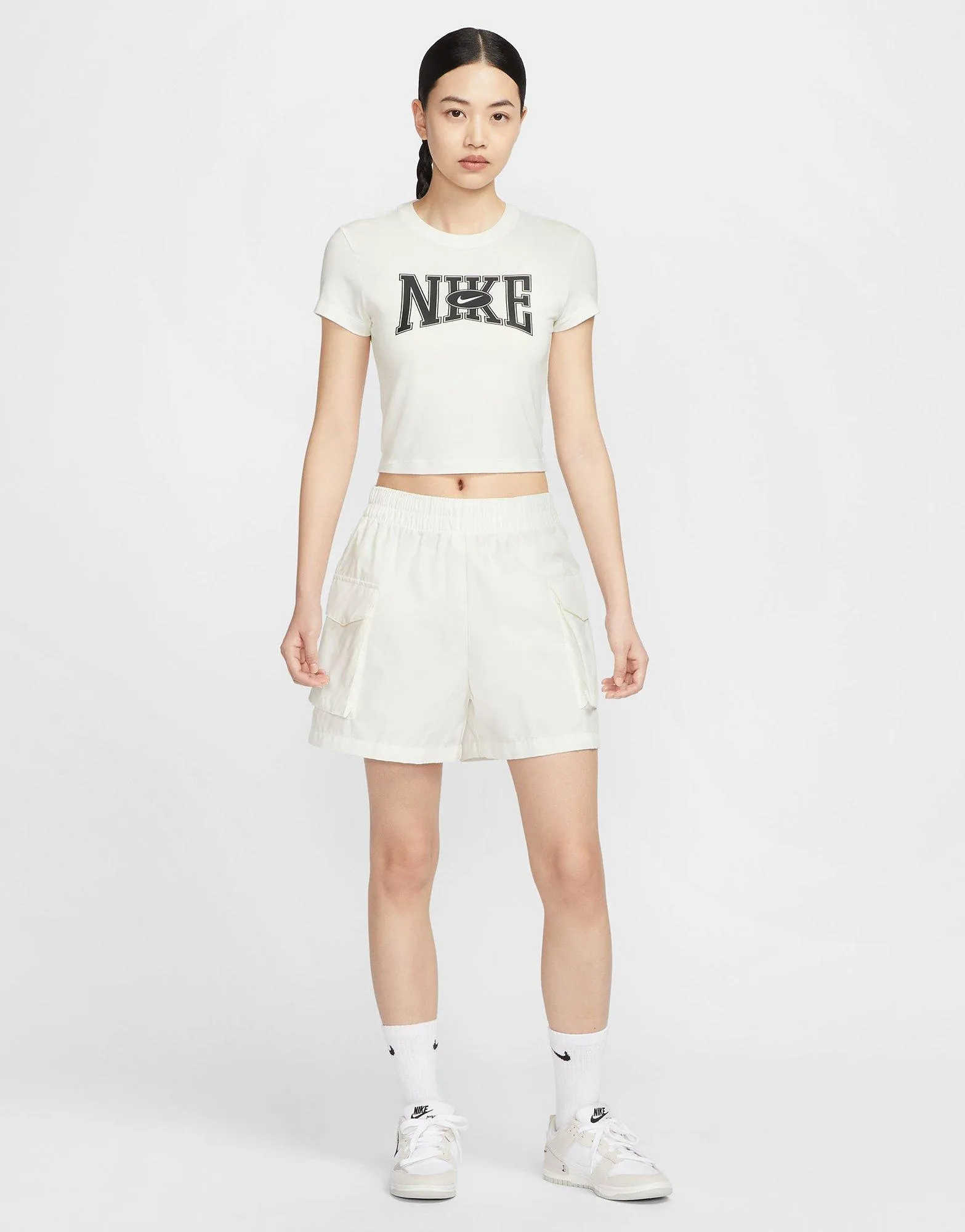 Cropped T-Shirt Flex Fit Slim Style