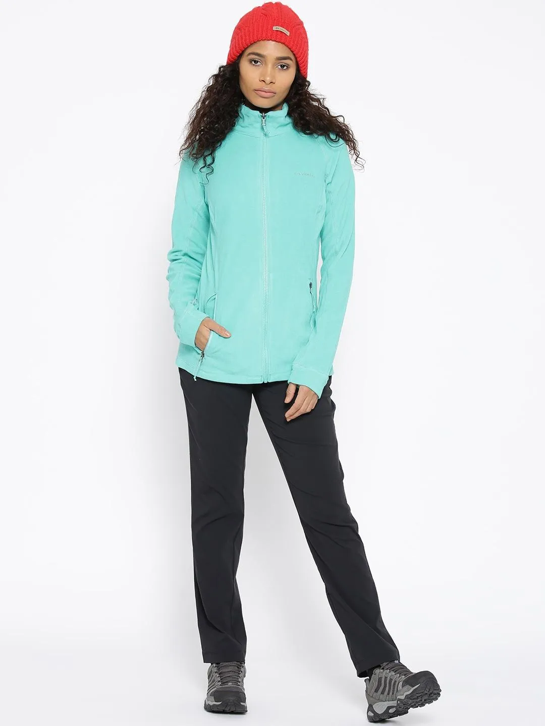 Seamless Integration Columbia Women Yellow Leadbetter Mountain Full Zip Fleece