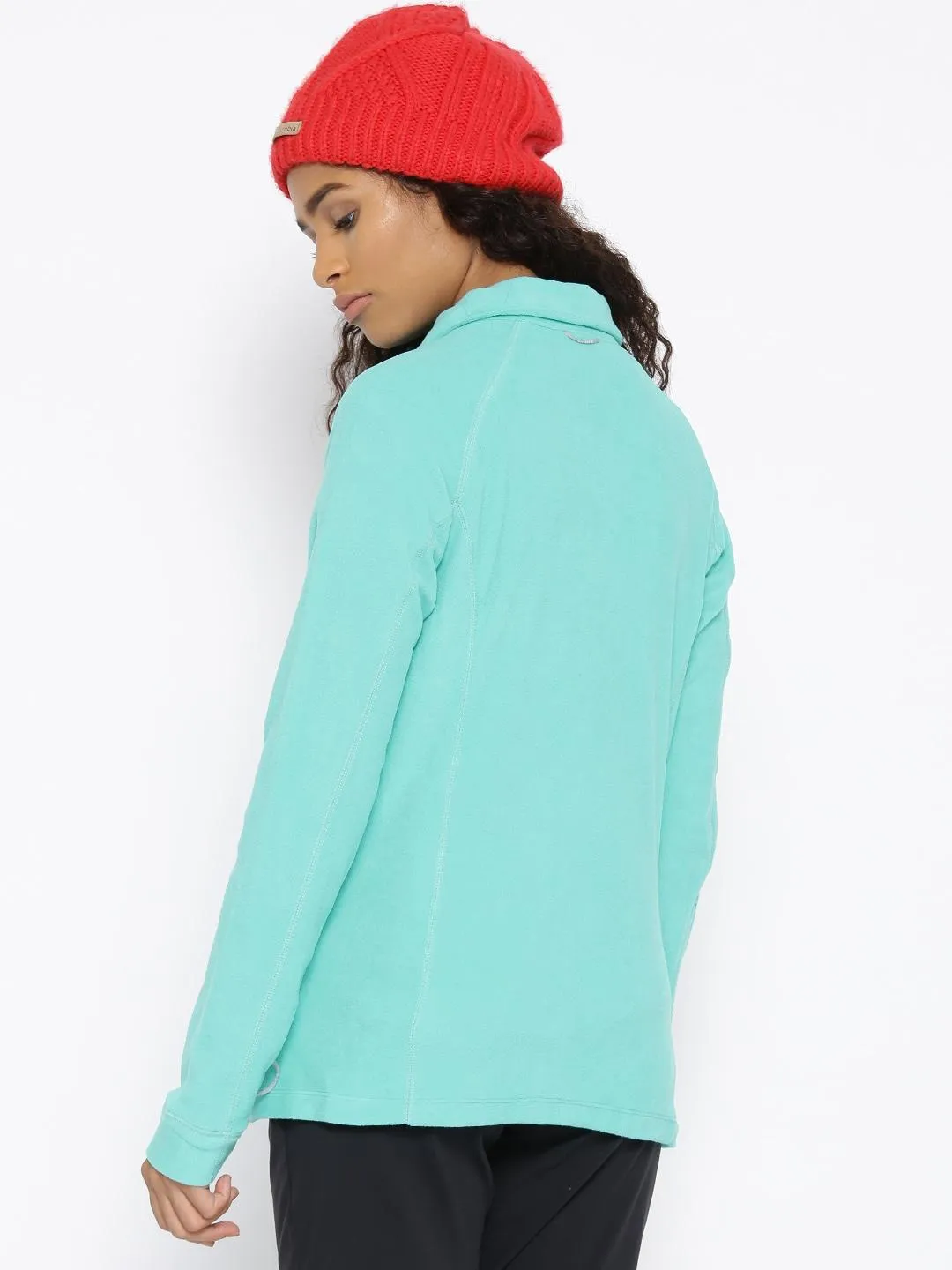 Columbia Women Yellow Leadbetter Mountain Full Zip Fleece Sporty Shield