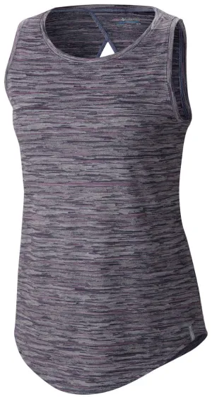 Columbia Women Blue Shimmering Light Tank Cozy and Soft