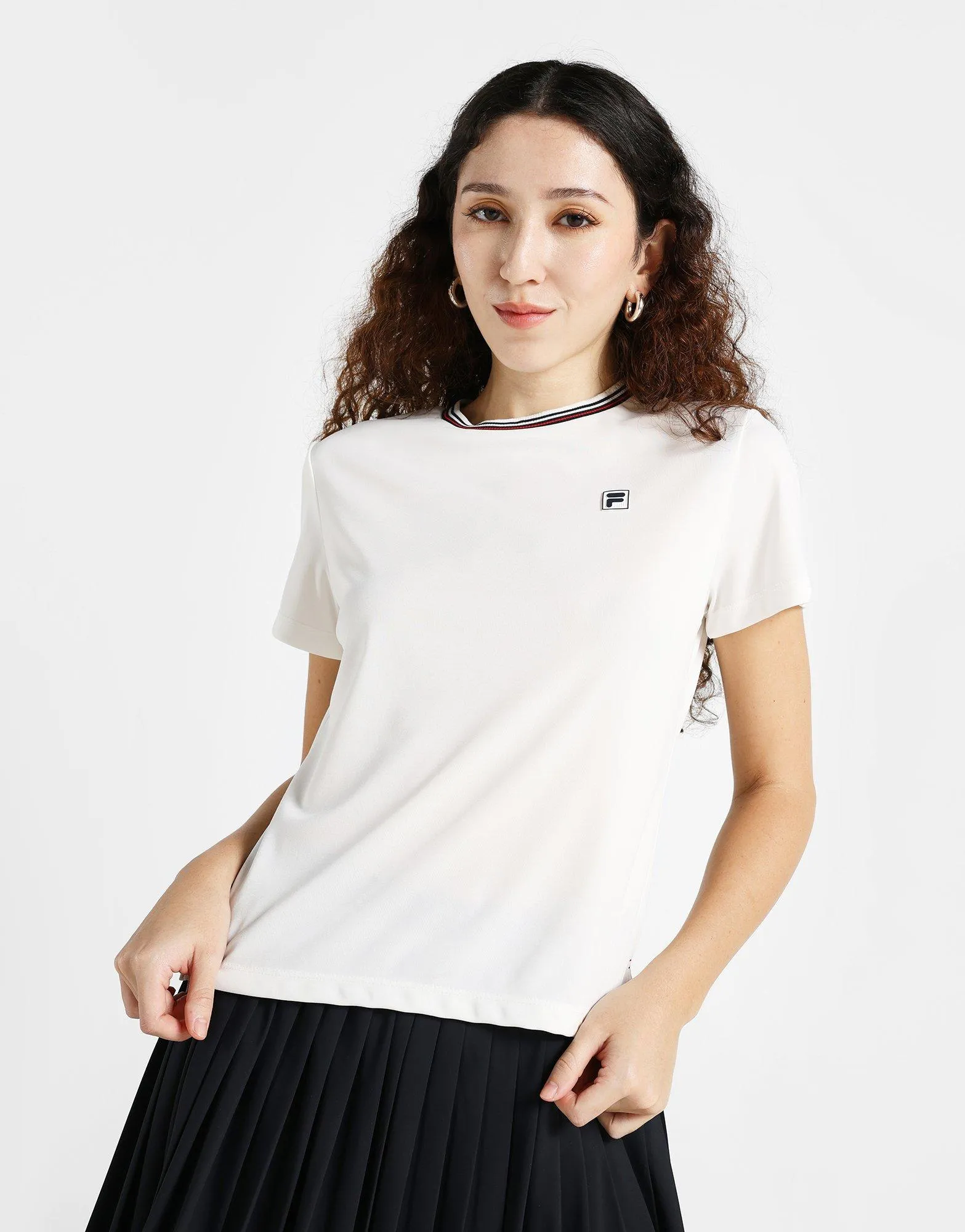 ReinforcedShoulderPanels Tennis Pique T-Shirt Women's
