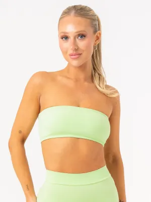 Heat-sealed seams NKD Bandeau - Lime
