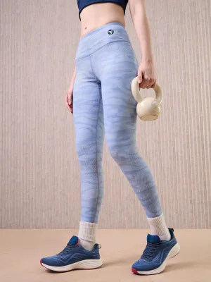 Flattering Fit Design Women Printed Slim Fit Tights with ELASTO PLUS