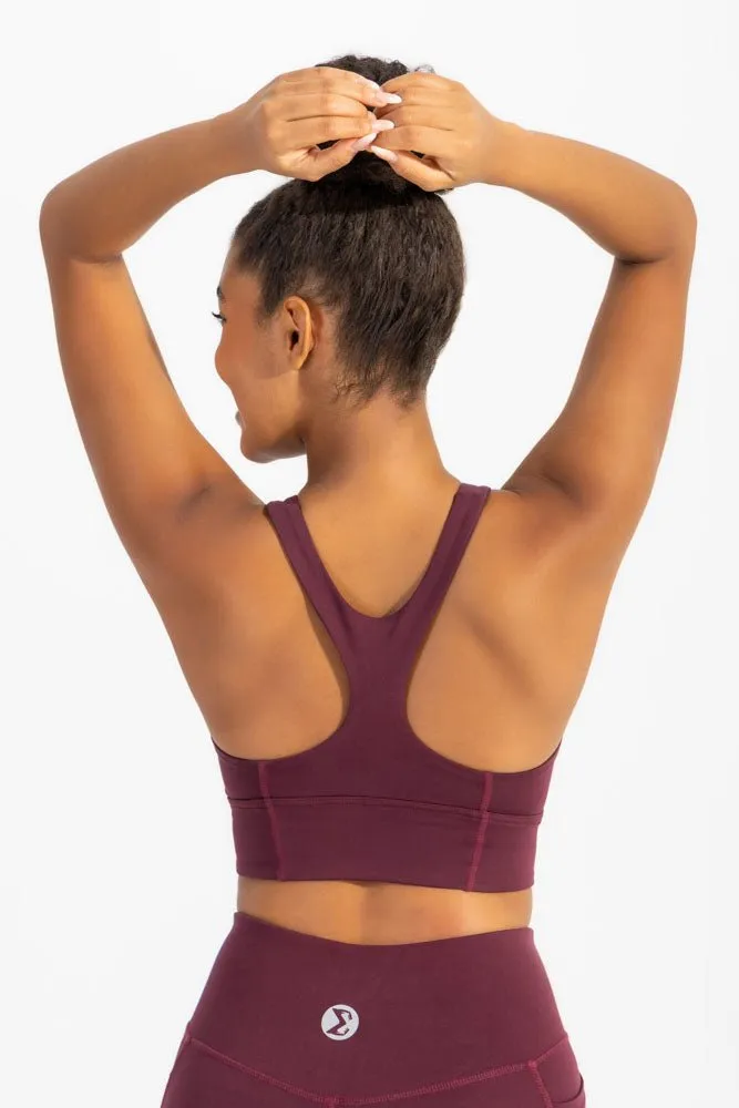 All day Fit Sports Bra Fig Workout