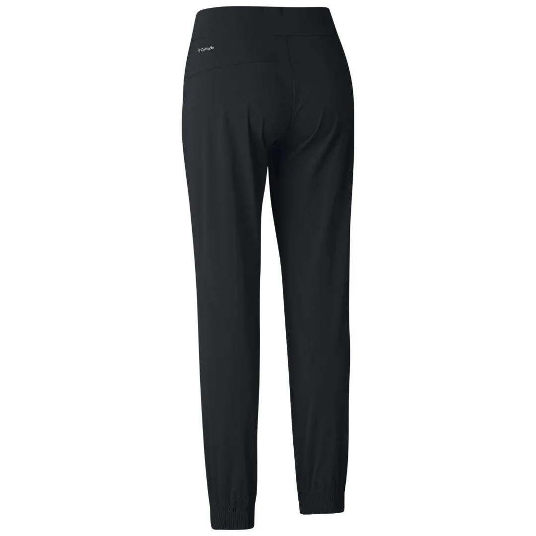 Elastic waist Columbia Women Black Anytime Casual Jogger Pant (Sun Protection)