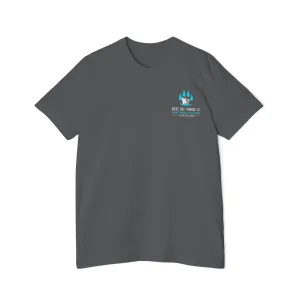 USA-Made Unisex Short-Sleeve Jersey T-Shirt Quick Fit Stretch