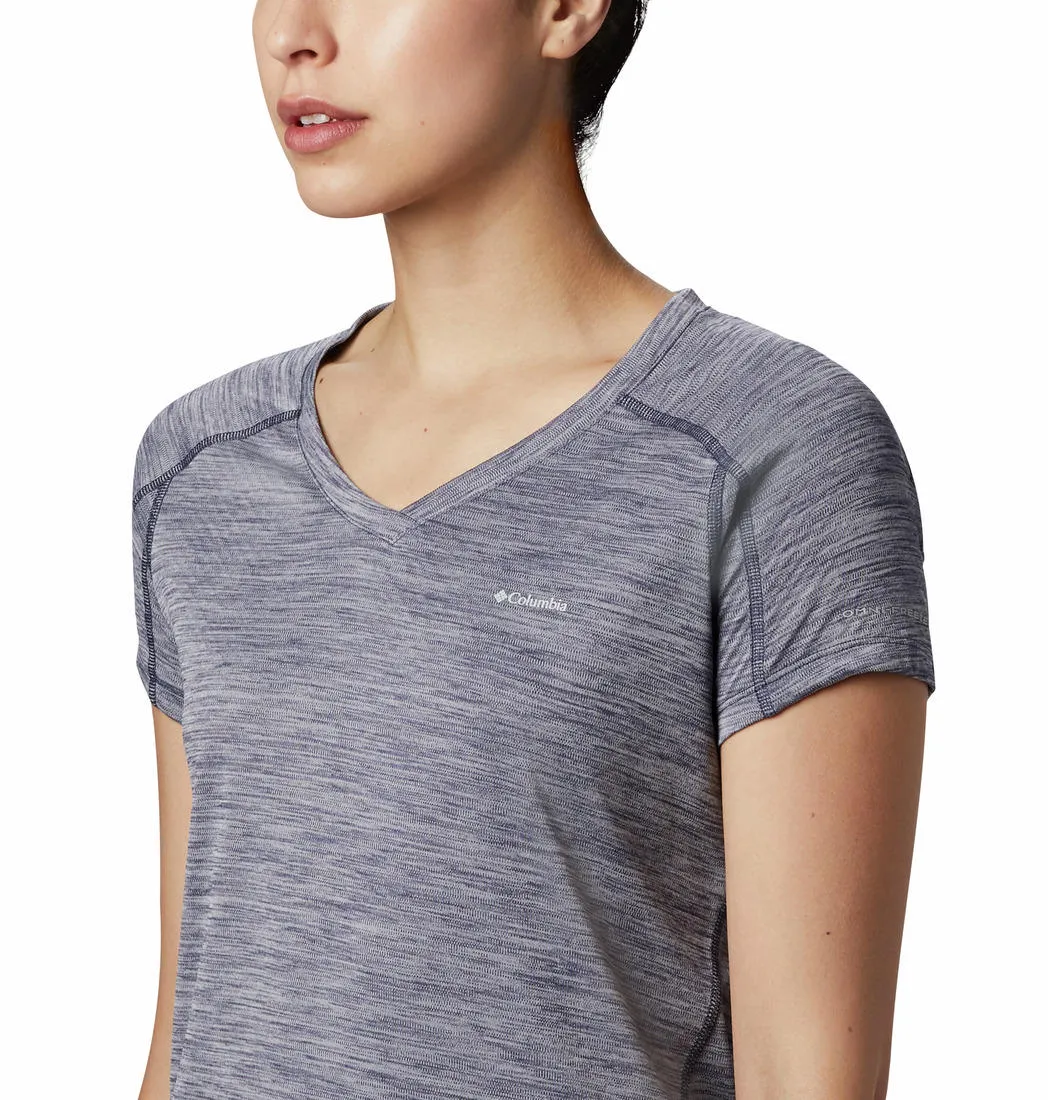 Columbia Women Blue Zero Rules Short Sleeve Shirt (Sun Protection) coordinate with other items
