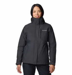 Columbia Women Black OmniHeat Reflective Whirlibird V Interchangeable Jacket Water resistant coating Sport Function