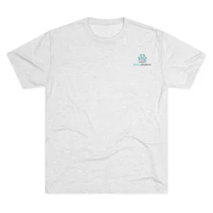Unisex Tri-Blend Crew Tee Quick Dry Fit