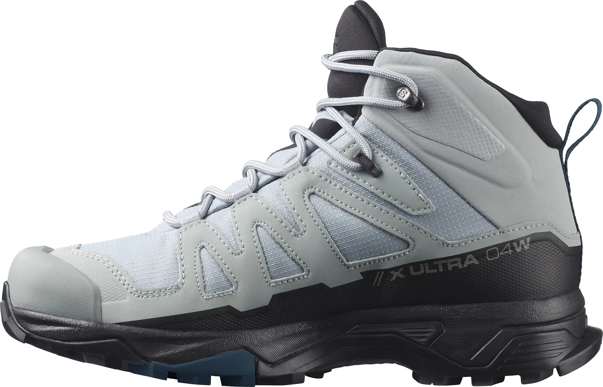 Swift Glide Salomon X Ultra 4 Mid GORE-TEX WIDE FIT Womens Walking Boots - Blue
