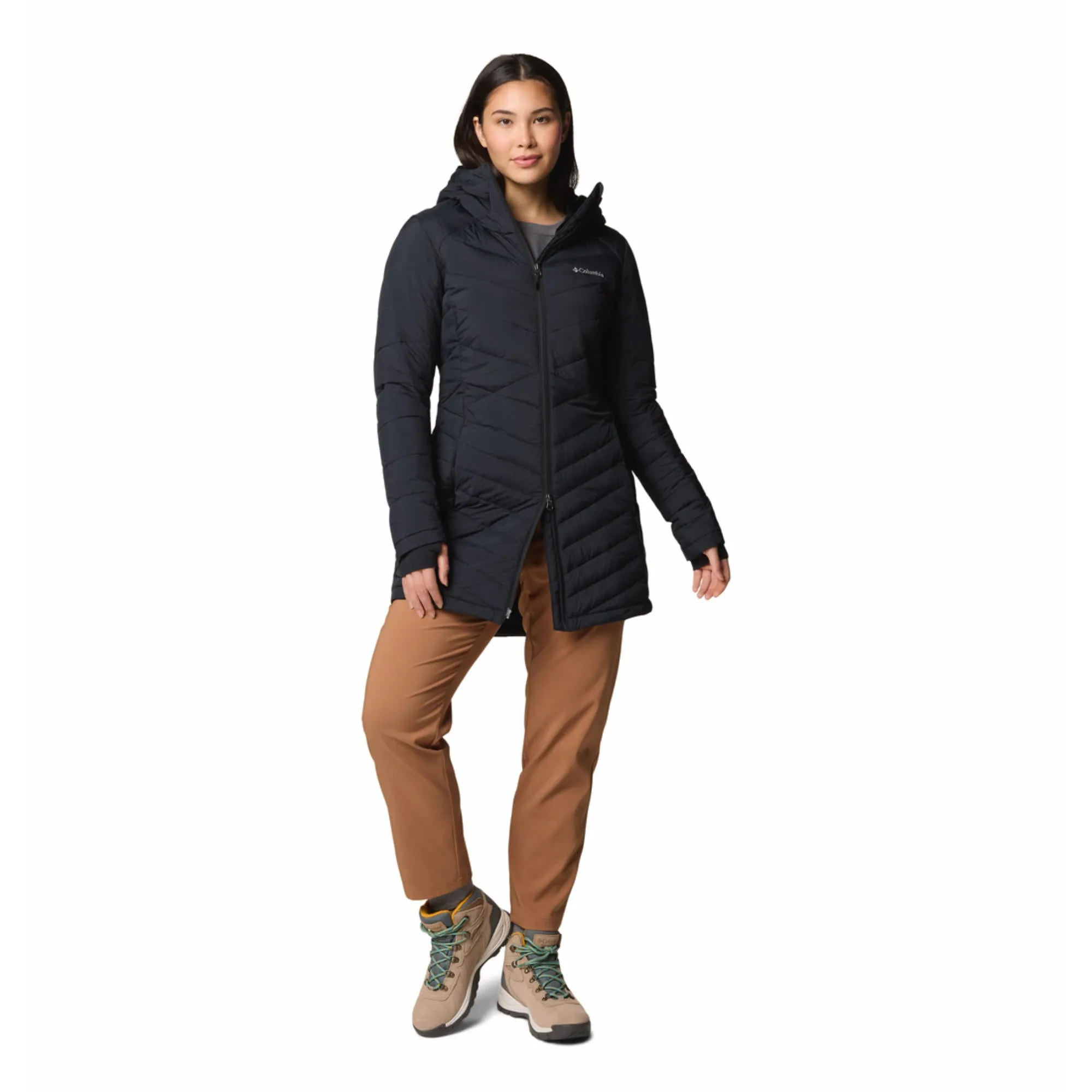 FoldableDesign suitable for gift giving Columbia Women Black Joy Peak II Mid Jacket