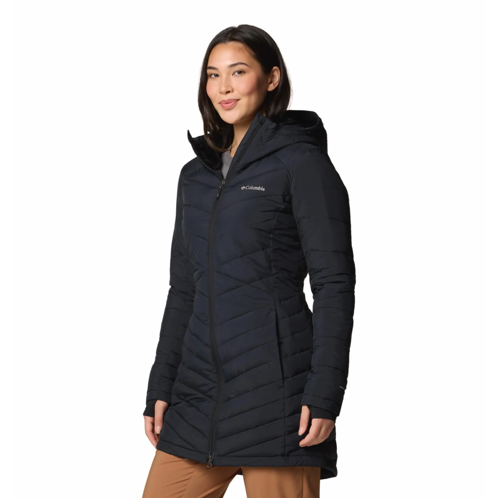 Columbia Women Black Joy Peak II Mid Jacket Built For Cold