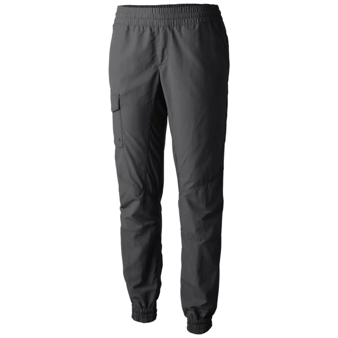 Columbia Women Black Silver Ridge Pull On Pant (Sun Protection) Travel Shorts Capri