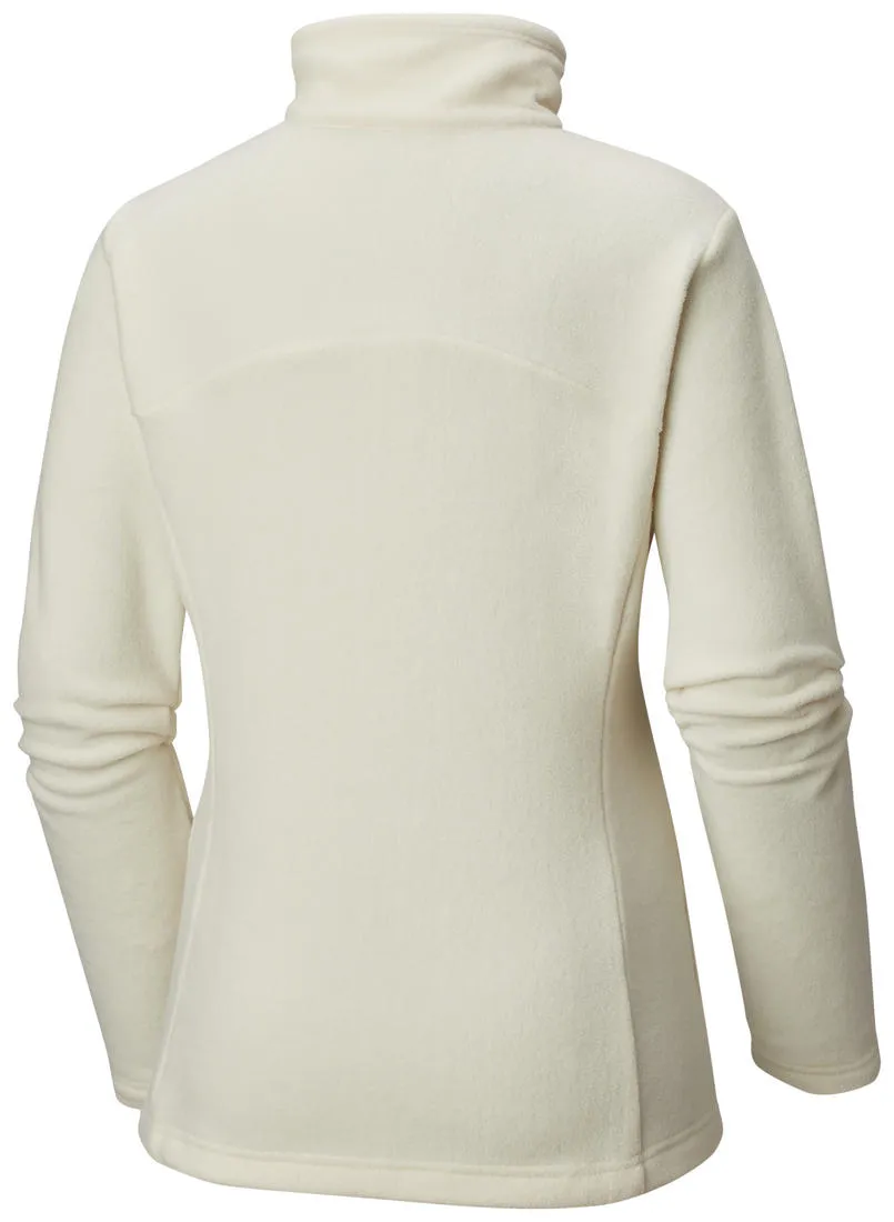 High Performance Columbia Women White Western Ridge Full Zip