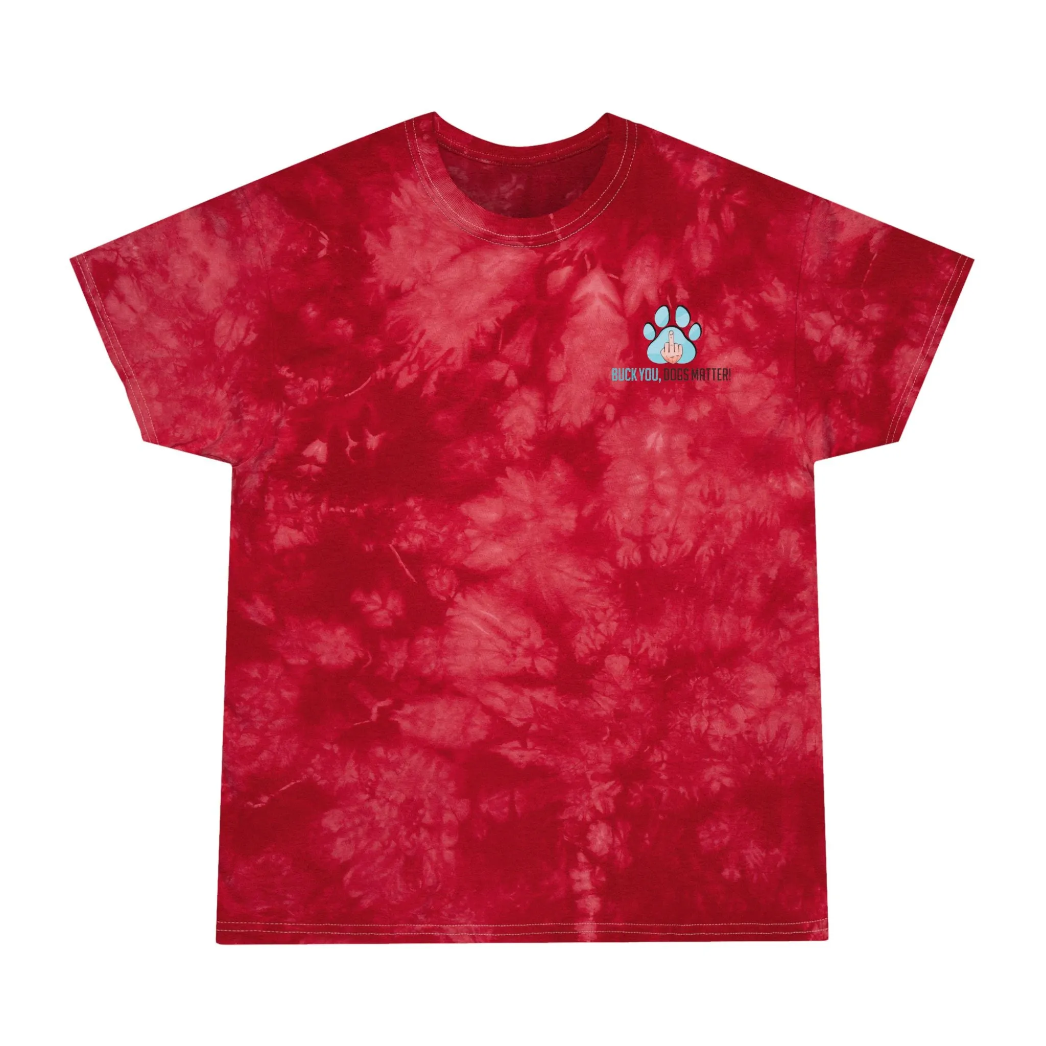 Slim Waist Fit for Everyone Tie-Dye Tee, Crystal