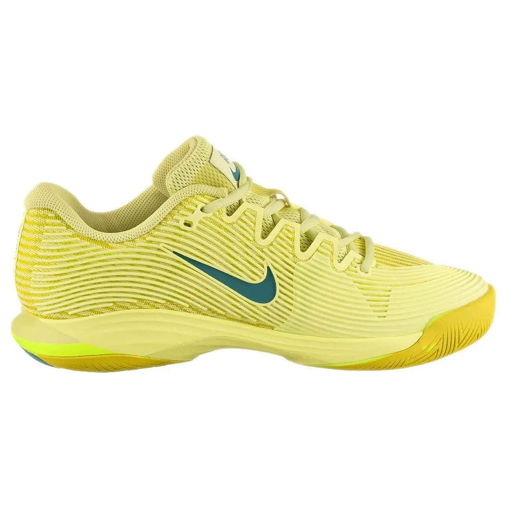 Anti Fatigue Midsole Seamless Upper Construction Nike Women's Air Zoom Vapor 12 - Premium - Lumious Green/Mineral Teal
