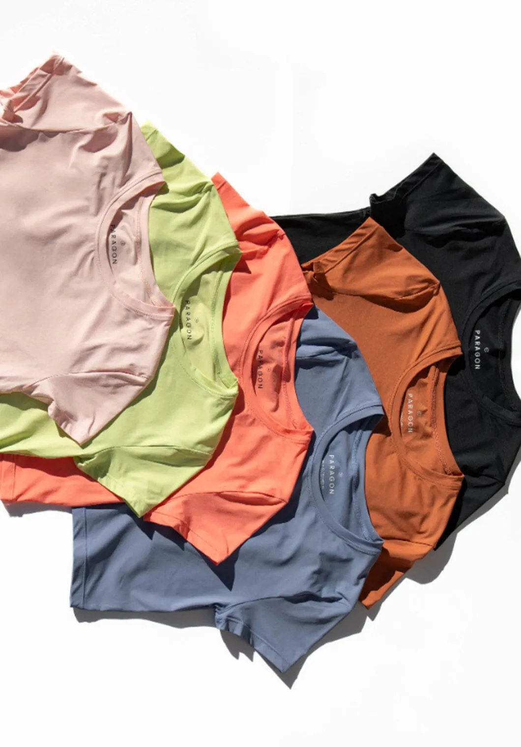 Quick Fit Comfort Versatile and Comfortable LiteSpeed Short Sleeve Crop Primrose