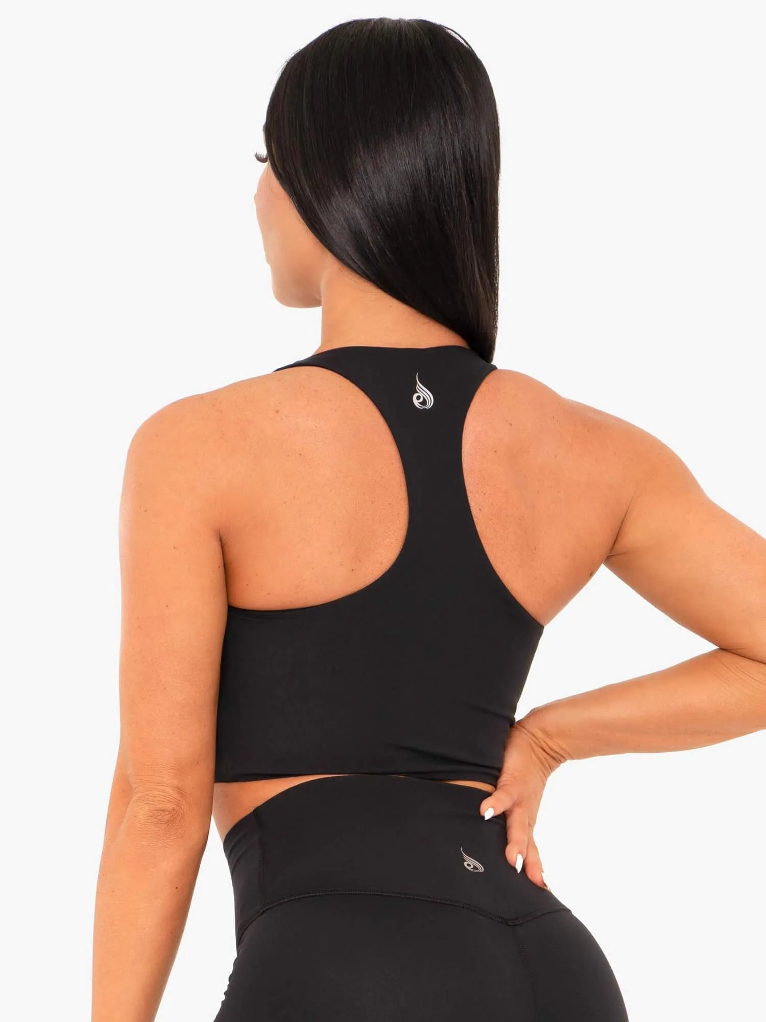 Large seams NKD Sports Bra - Black