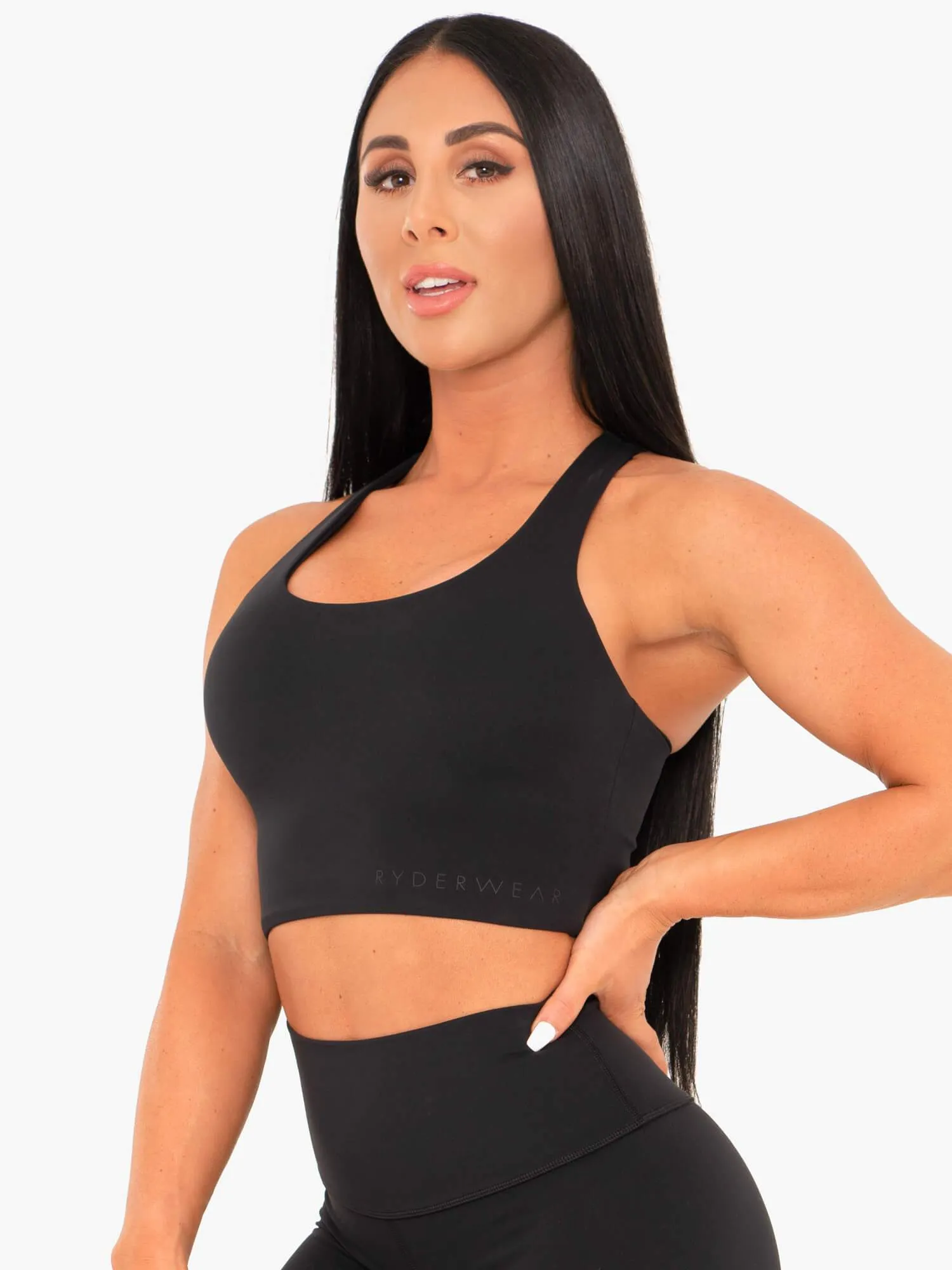 Soft Lace Value for Money NKD Sports Bra - Black