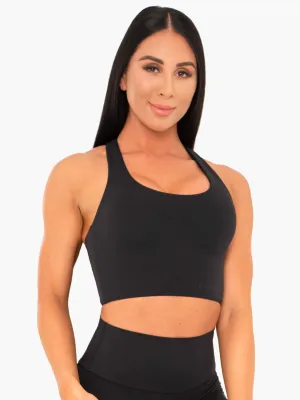 Outdoor Clothing Wireless Support System NKD Sports Bra - Black