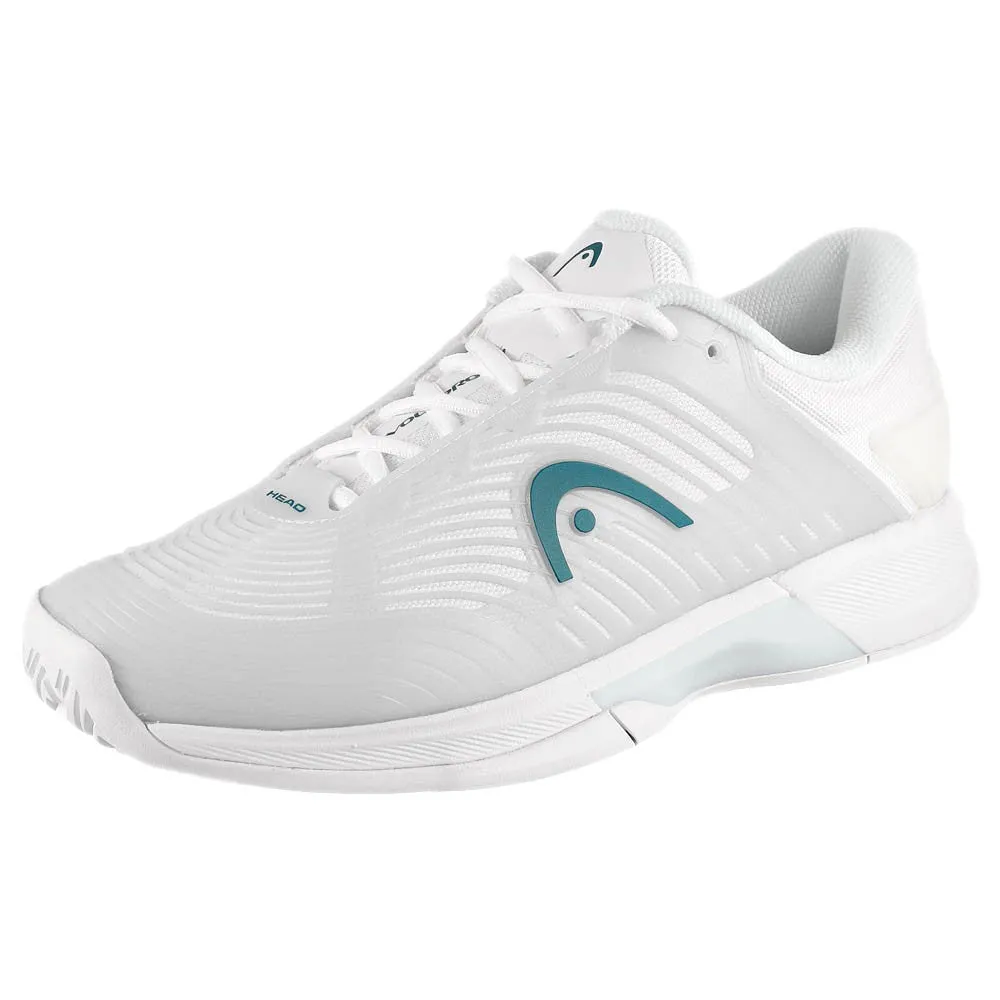 Head Women's Revolt Pro 4.5 - White/Twilight Blue Odor Control Technology Responsive Midsole