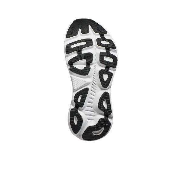 HOKA Women's Gaviota 5 (Medium) Black/White Temperature Regulating Design Tuned Rebound Technology
