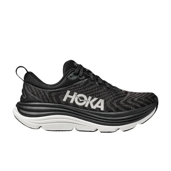futuristic - style shoes Shear Reduction Lining HOKA Women's Gaviota 5 (Medium) Black/White