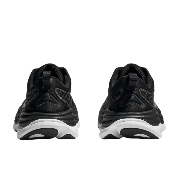 memory - foam insole shoes HOKA Women's Gaviota 5 (Medium) Black/White