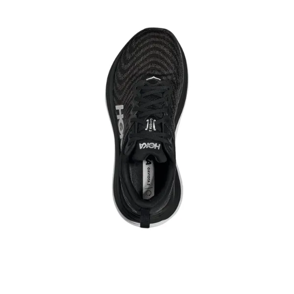 Hyperbolic Lockdown Strap HOKA Women's Gaviota 5 (Medium) Black/White
