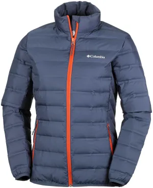 Columbia Women Navy Blue Lake 22 Jacket elastic waistband