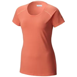 Light Layers Perfect Layering Columbia Women Peach Tuk Mountain Womens Short Sleeve Shirt (Sun Protection)