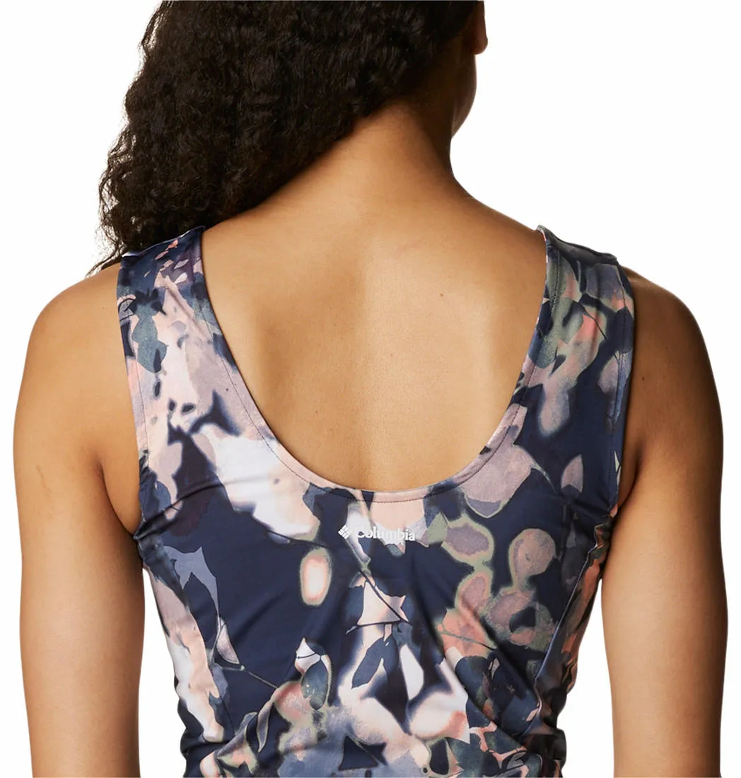 Columbia Women Navy Blue Boundless Trek Tank Affordable Fashion