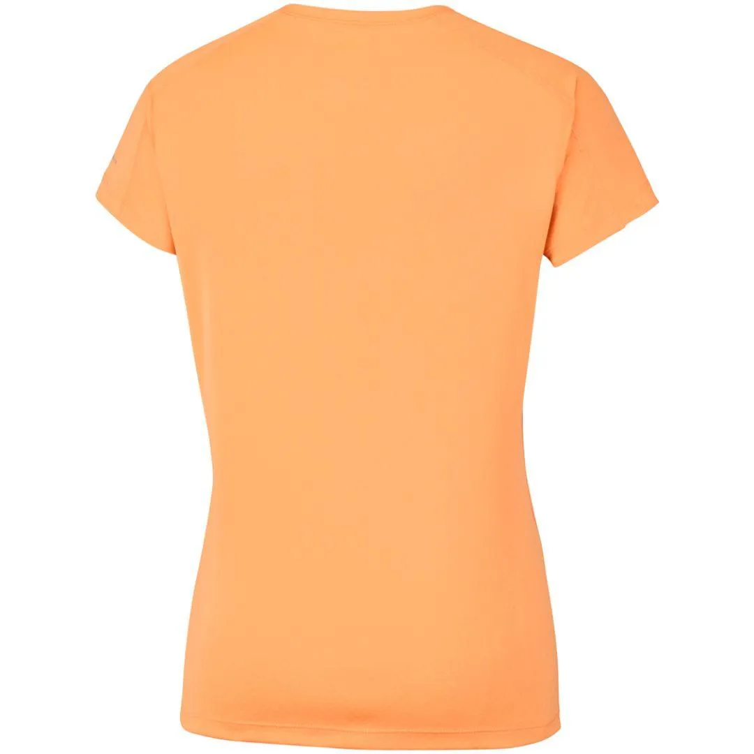Flattering Cut Columbia Women Orange Zero Rules Short Sleeve Shirt (Sun Protection)