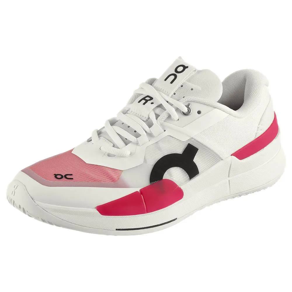 On Women's THE ROGER Pro 2 - White/Pink Sweat Control