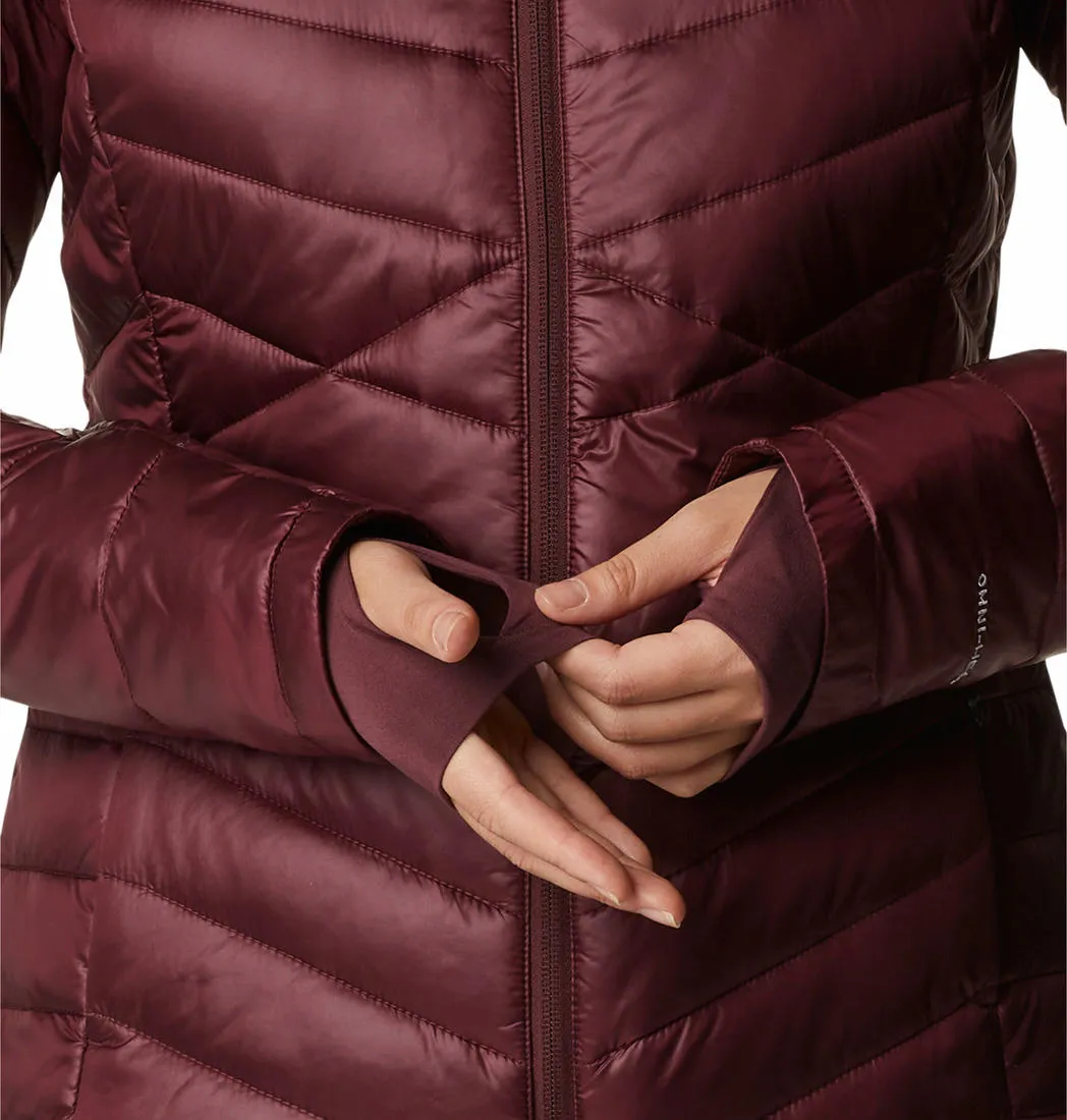 Seamless Seams Columbia Women Maroon Joy Peak Jacket